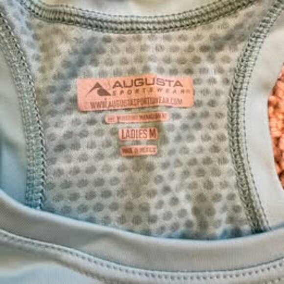 Women's Racerback Tank Tops M Multicolor Downers Grove South High School Tennis - Picture 5 of 6